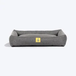 TLC Nesting Nook Bed For Dog - Charcoal Grey
