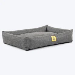 TLC Nesting Nook Bed For Dog - Charcoal Grey