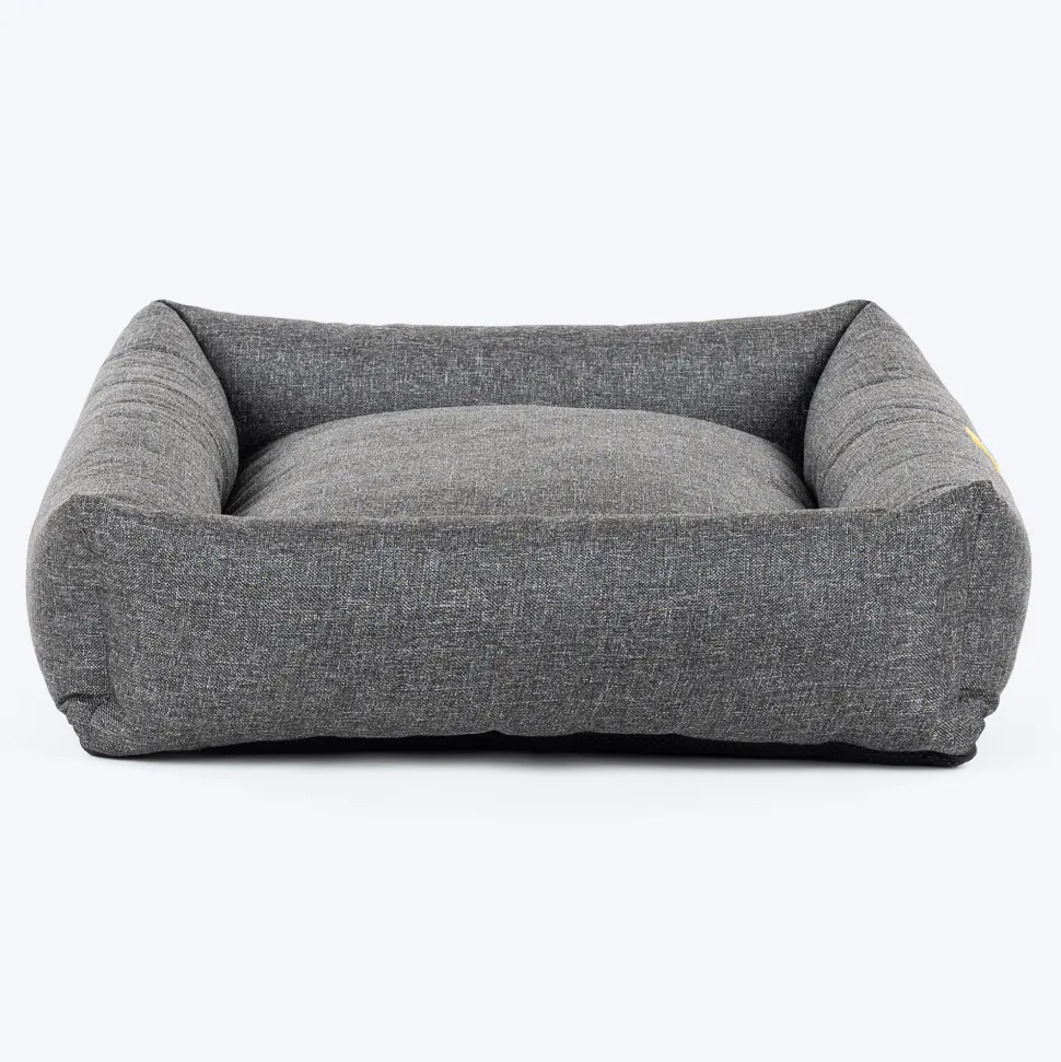 TLC Nesting Nook Bed For Dog - Charcoal Grey
