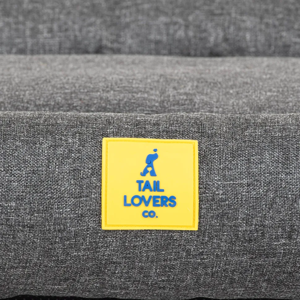 TLC Nesting Nook Bed For Dog - Charcoal Grey