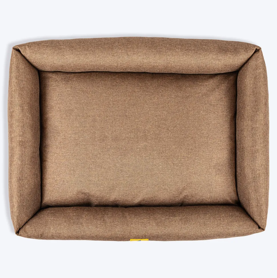 TLC Nesting Nook Bed For Dog - Golden Brown