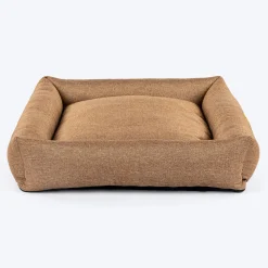 TLC Nesting Nook Bed For Dog - Golden Brown