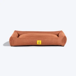 TLC Nesting Nook Bed For Dog - Rust
