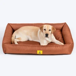 TLC Nesting Nook Bed For Dog - Rust