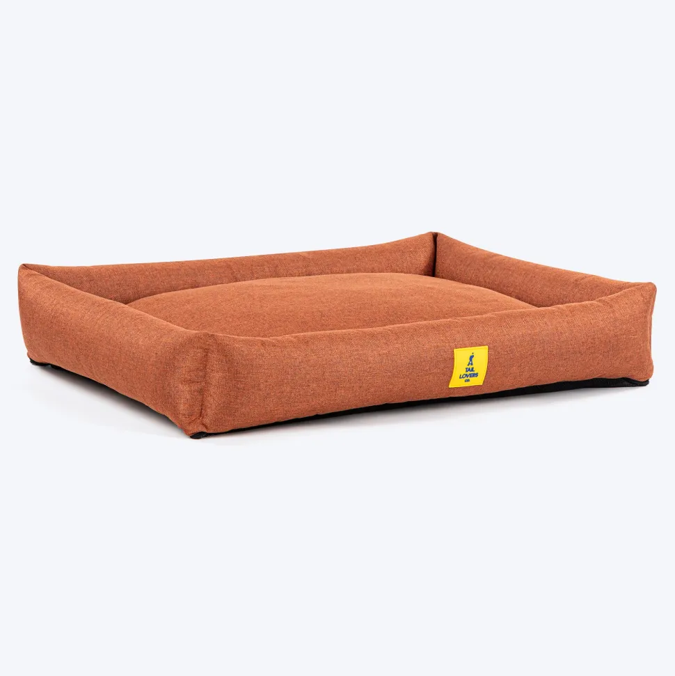 TLC Nesting Nook Bed For Dog - Rust