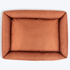 TLC Nesting Nook Bed For Dog - Rust
