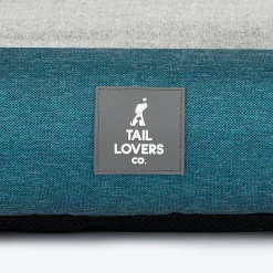 TLC Nesting Nook Bed For Dog - Teal Blue