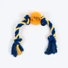 TLC Rope Chewer Rope Toy For Dog - Yellow & Blue