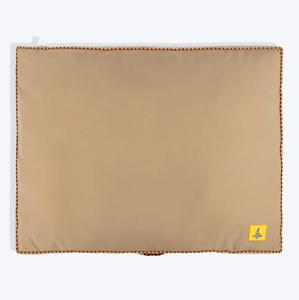 TLC Sandstone Flat Heaven Bed For Dog - Light Brown