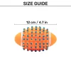 TLC Squeakster Ball Chew Toy For Dog - Orange