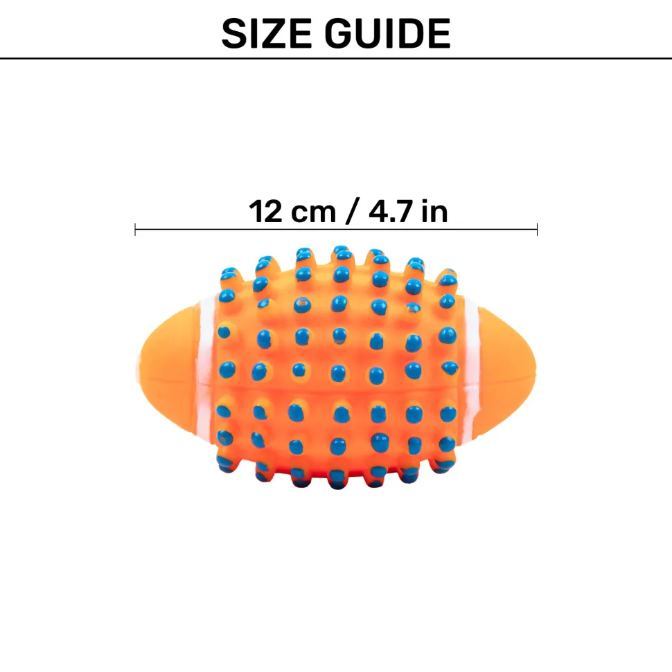 TLC Squeakster Ball Chew Toy For Dog - Orange