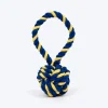 TLC Swinger Rope Toy For Puppies & Small Dog - Yellow & Blue