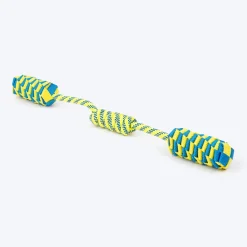 TLC Tug Loop Rope Toy For Dog - Blue & Yellow