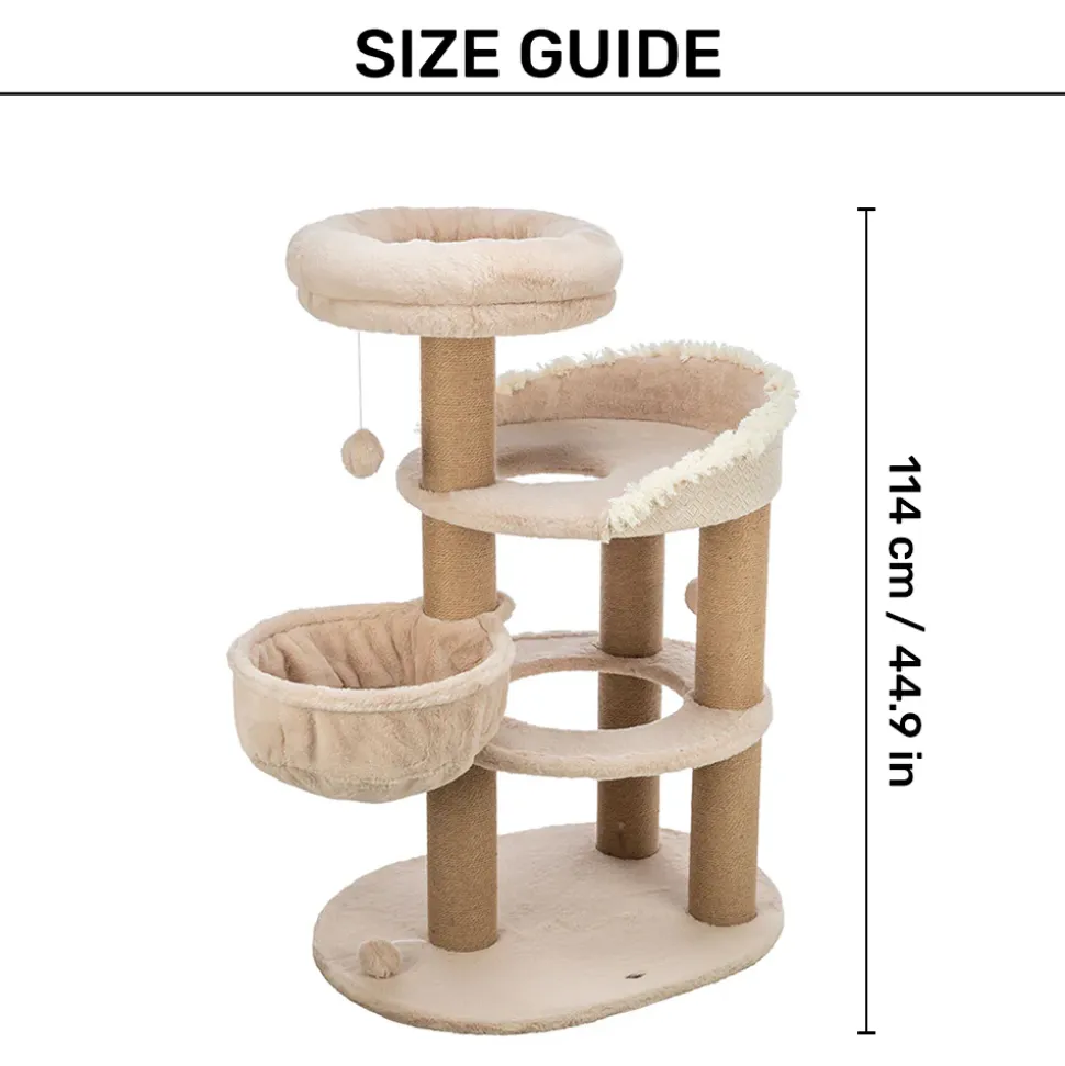 Trixie Boho Filippo Scratching Post Cat Tree - 3.7 Feet
