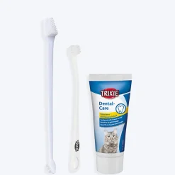 Trixie Cat Dental Hygiene Set with Toothpaste and Brush - 50 g