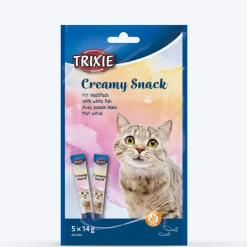 Trixie Creamy Snack White Fish Treat For Cat - 70 g