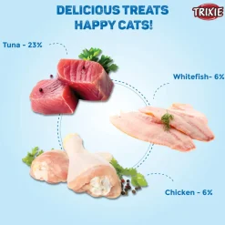 Trixie Creamy Snack White Fish Treat For Cat - 70 g