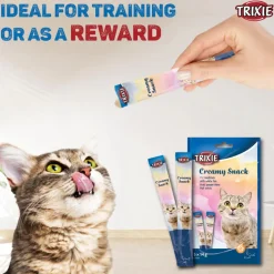 Trixie Creamy Snack White Fish Treat For Cat - 70 g