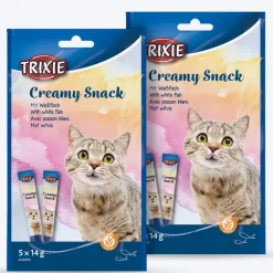 Trixie Creamy Snack White Fish Treat For Cat - 70 g