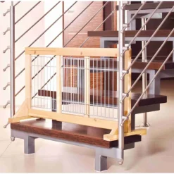 Trixie Dog Barrier Wood - 65-108 x 50 cm