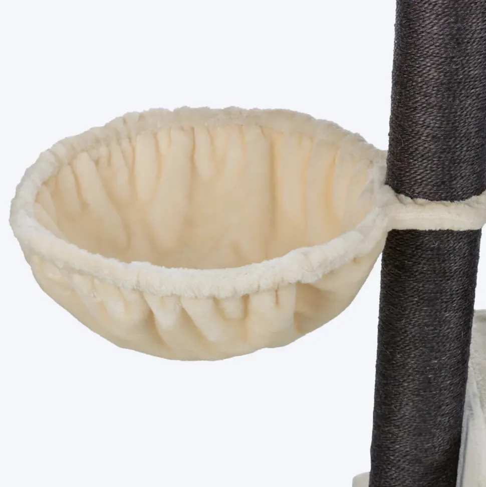 Trixie Enzo Scratching Post Cat Tree - Cream & Grey