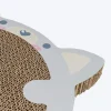 Trixie Hamster Junior Scratching Cardboard With Catnip Cat Scratcher - Light Grey