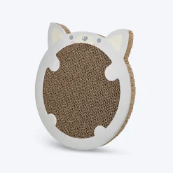 Trixie Hamster Junior Scratching Cardboard With Catnip Cat Scratcher - Light Grey