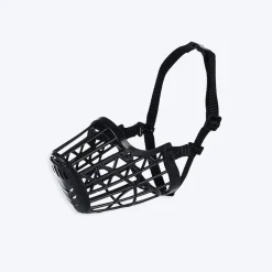 Trixie Plastic Dog Muzzle - Black