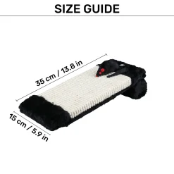 Trixie Scratching Board On A Roll With Catnip Cat Scratcher - Black