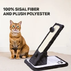 Trixie Scratching Cat Mat - Black & Cream