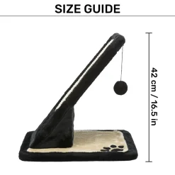 Trixie Scratching Cat Mat - Black & Cream