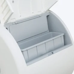 Trixie Self-Cleaning Litter Tray For Cat - White - 55.5 x 53 x 52 cm