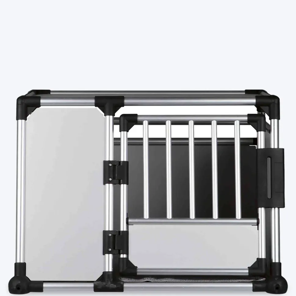 Trixie Silver Transport Box Aluminum For Dogs & Cats
