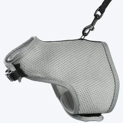 Trixie Soft Harness And Leash Set For Cats - Grey
