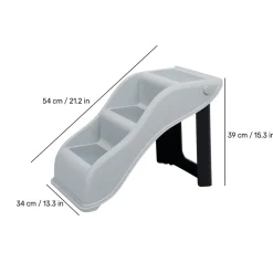 Trixie Steps Light Folding Portable Pet Steps - For Cats and Dogs-34x39x54 cm- Upto Hold 40 kg