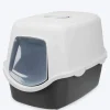 Trixie Vico Cat Litter Tray with Hood - Grey/White - 23 x 16 x 16 inch