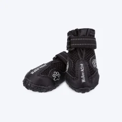 Trixie Walker Active Protective Boots For Dogs - Black - ( 2 Boots Covers 2 Paws Only)