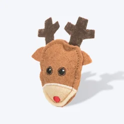 Trixie X-mas Elk & Gingerbread Figure Catnip Plush 2 Pcs Toy For Cat - 8 cm