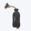 Trixie Be Nordic Bottle on A Rope Dog Toy - Black - 37 cm
