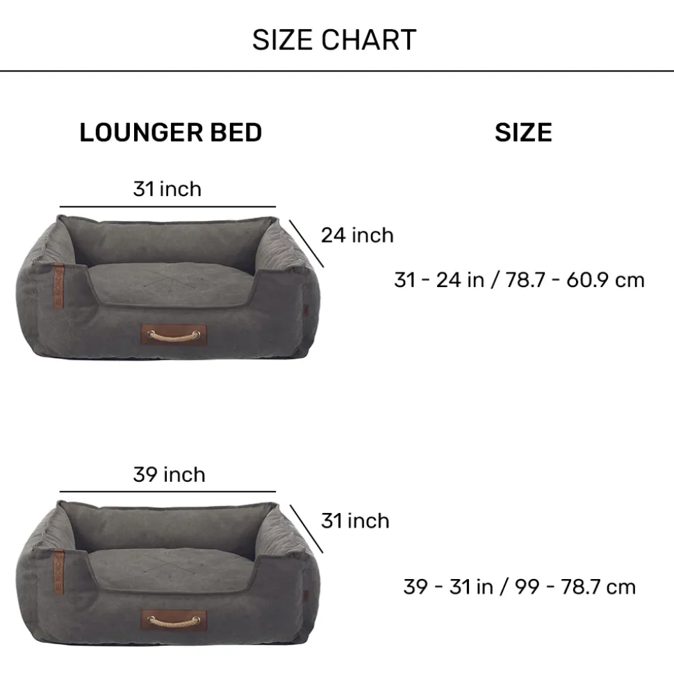 Trixie BE NORDIC Dog Bed Fohr - Dark Grey