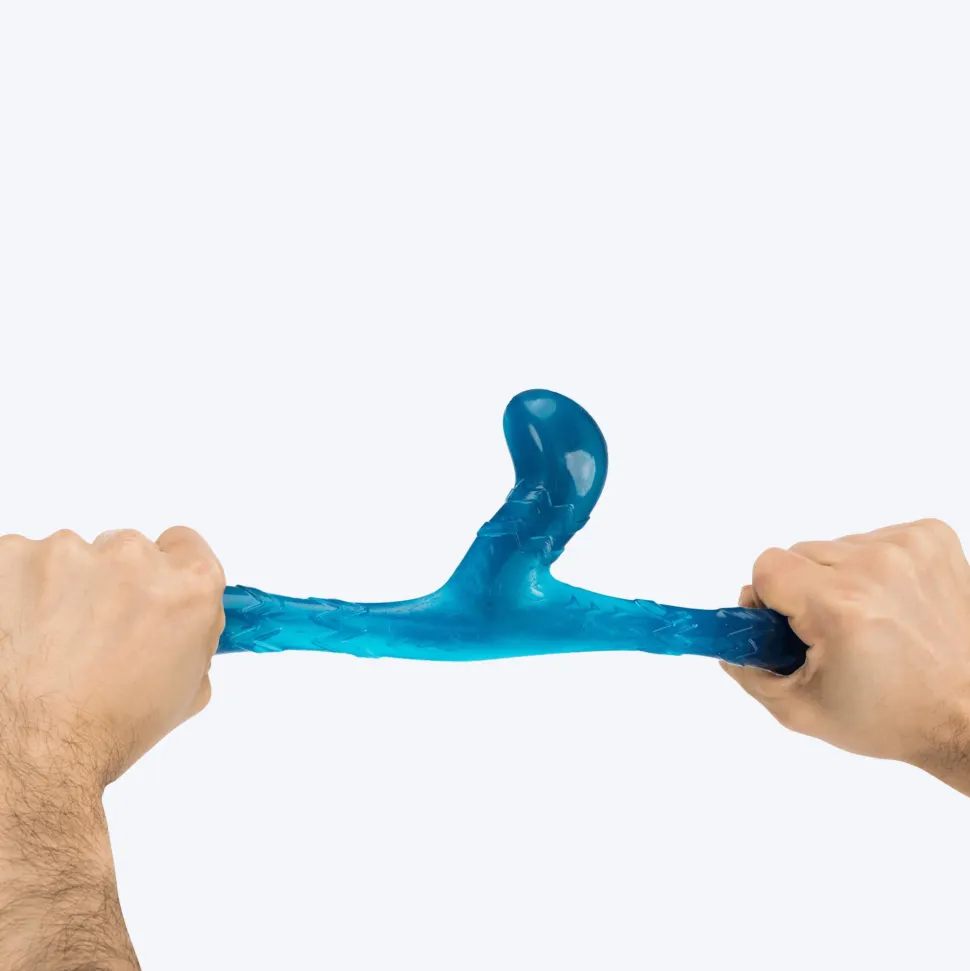 Trixie Bungee Boomerang Triplex Interactive Toy For Dog - Blue - 17 cm