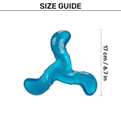 Trixie Bungee Boomerang Triplex Interactive Toy For Dog - Blue - 17 cm