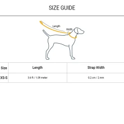 Trixie Chain Dog Leash With Nylon Hand Loop - Red & Black - 1.09 m