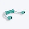 Trixie Denta Fun Stick With Rope Chew Toy For Dogs - Mint Green