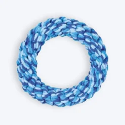Trixie Denta Ring Rope Dog Toy - Assorted - 14 cm