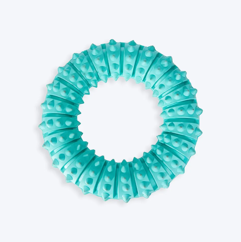 Trixie Natural Denta Fun Ring, Mint Flavour Dog Toy - 12 cm