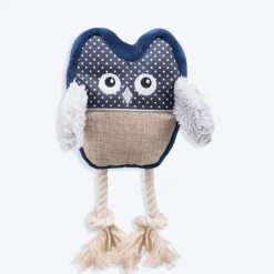 Trixie Owl Dog Plush Toy - Assorted - 24 cm