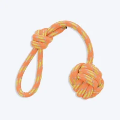 Trixie Playing Dog Rope Toy - Loop with Woven in Ball - 40 cm