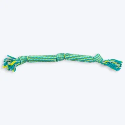 Trixie Playing Rope With Sound Dog Toy - Blue - 48 cm