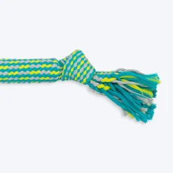 Trixie Playing Rope With Sound Dog Toy - Blue - 48 cm